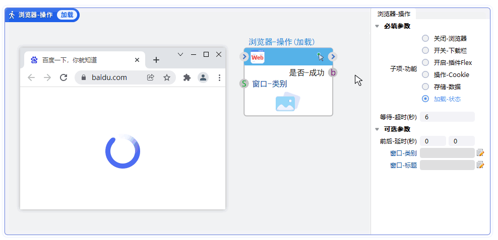 浏览器操作-加载状态